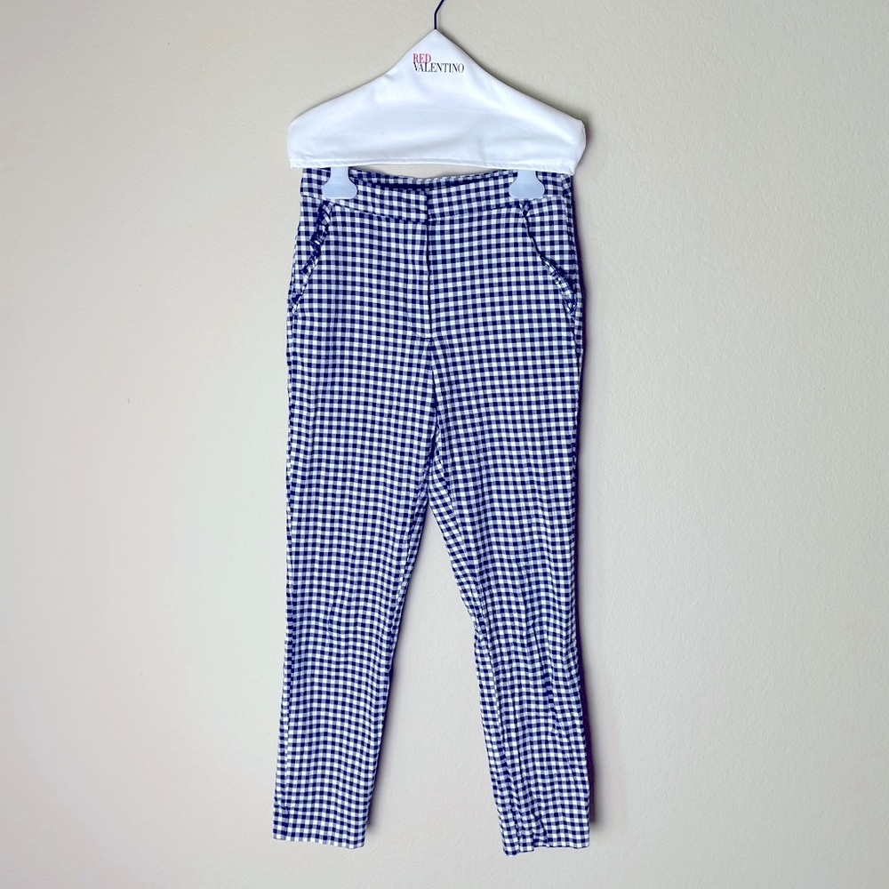 Zara check pants